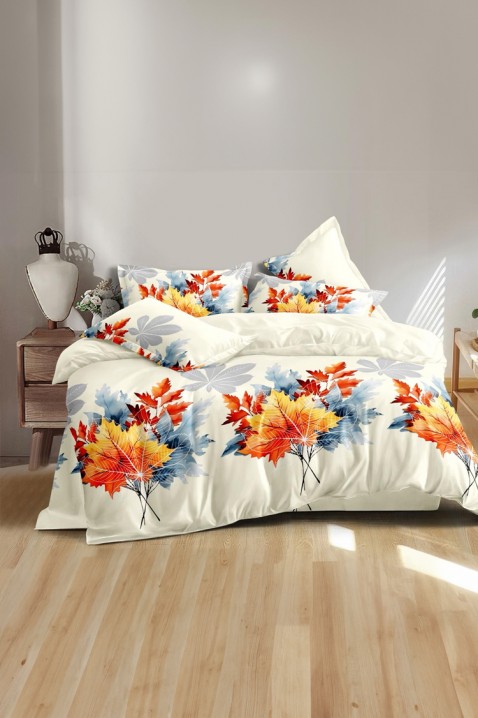 Komplet pościeli EVANIA 200x220 cm bawełna - 4 elementy, Kolor : wielokolorowy, IVET.PL - Modna odzież