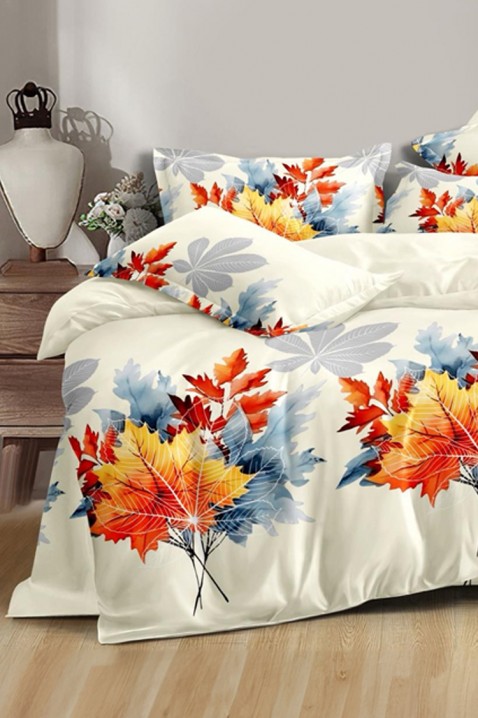 Komplet pościeli EVANIA 200x220 cm bawełna - 4 elementy, Kolor : wielokolorowy, IVET.PL - Modna odzież