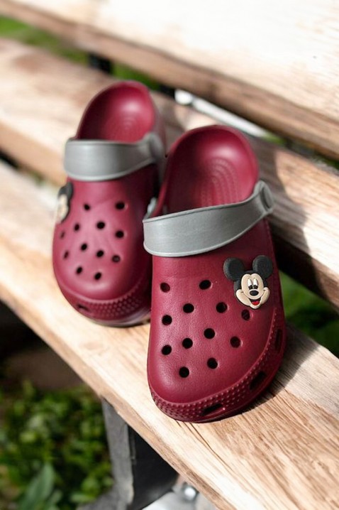 Klapki MINISHOE, Kolor : czerwony, IVET.PL - Modna odzież