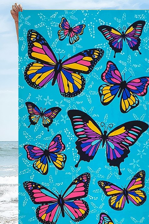 Ręcznik plażowy MIRIELDA, Kolor : wielokolorowy, IVET.PL - Modna odzież