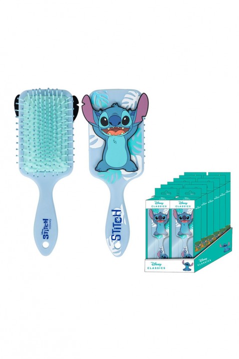 Szczotka do włosów dla dzieci Blue Stitch, Kolor : chabrowy, IVET.PL - Modna odzież
