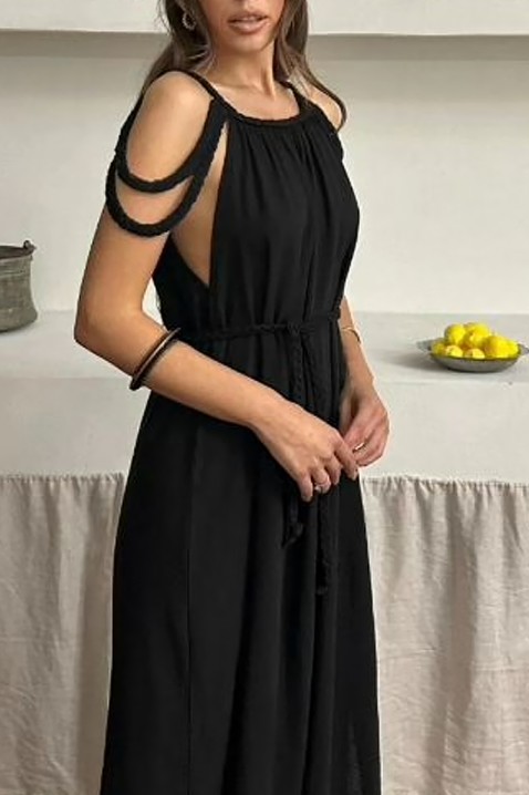 Sukienka MIRZALFA BLACK, Kolor : czarny, IVET.PL - Modna odzież