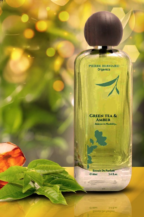 Woda perfumowana Pierre Bernard Organics Green tea&Amber EDP 100 mlIVET.PL - Modna odzież