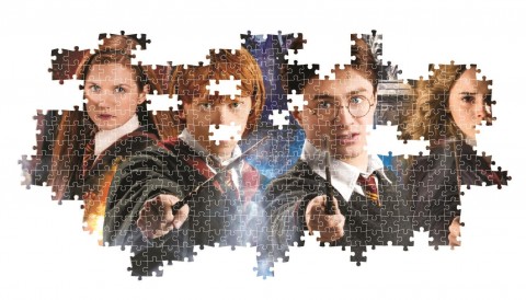 Panoramiczna układanka Clementoni z 1000 elementów - Magiczny świat Harry'ego PotteraIVET.PL - Modna odzież