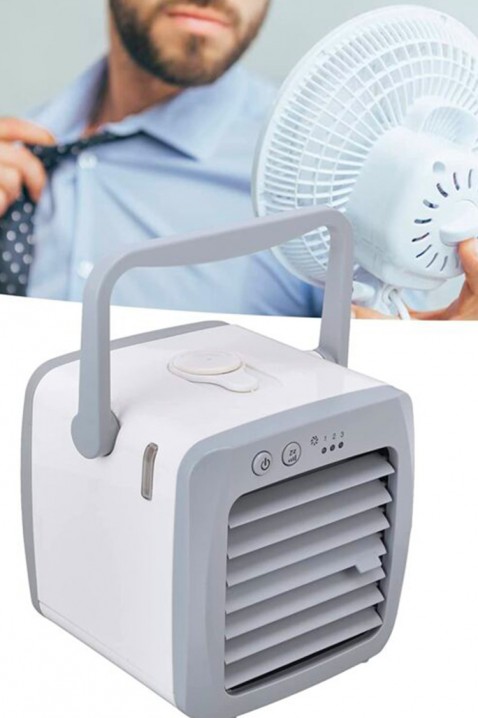 Mini przenośny klimatyzator z USB BOLMEDY, Kolor : biały, IVET.PL - Modna odzież