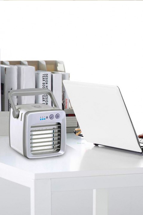 Mini przenośny klimatyzator z USB BOLMEDY, Kolor : biały, IVET.PL - Modna odzież