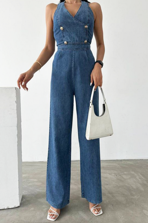 Kombinezon BOTONELA BLUE, Kolor : chabrowy, IVET.PL - Modna odzież