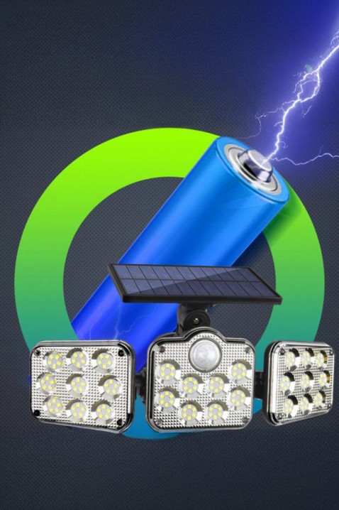 Lapma solarna z pilotem TRIOMY, Kolor : czarny, IVET.PL - Modna odzież