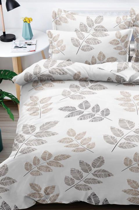 Komplet pościeli RIZOLMEA 200x220 cm bawełna - 4 elementy, Kolor : biały, IVET.PL - Modna odzież