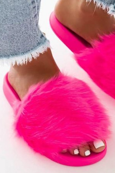Klapki RUSOLDA FUCHSIA, Kolor : fuksja, IVET.PL - Modna odzież