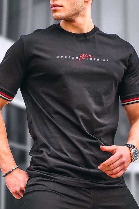 Koszulka MRONSON BLACK, Kolor : czarny, IVET.PL - Modna odzież