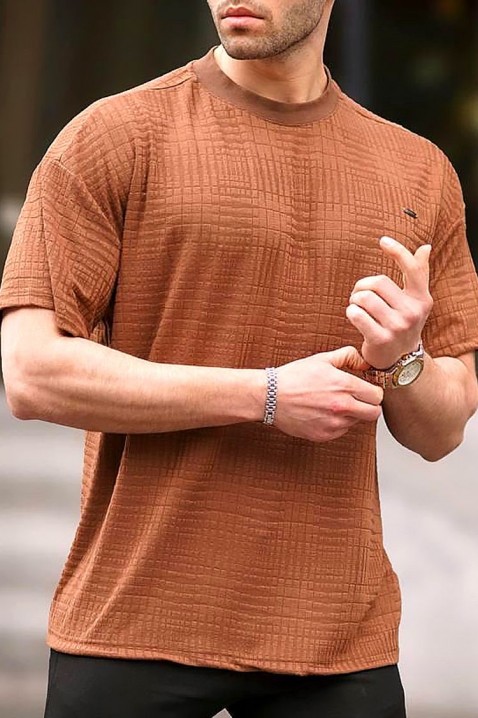 Koszulka RALFEN CAMEL, Kolor : jasnobrązowy, IVET.PL - Modna odzież