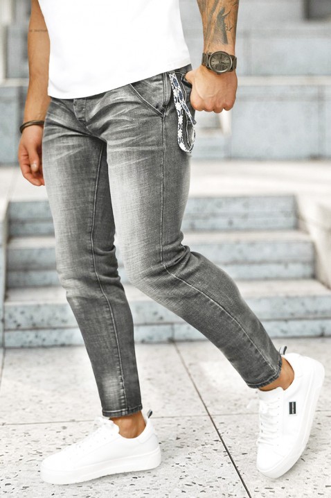 Jeansy DENIMZO BLACK, Kolor : czarny, IVET.PL - Modna odzież