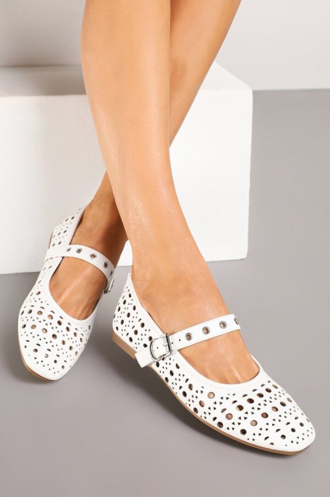 Buty ILIDENSA WHITE, Kolor : biały, IVET.PL - Modna odzież