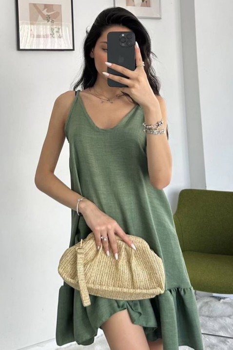 Sukienka COMFORTINA GREEN, Kolor : zielony, IVET.PL - Modna odzież