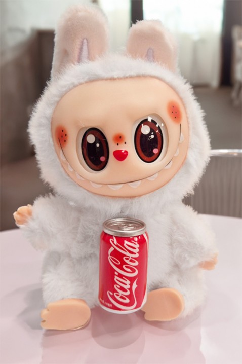 Akcesorium do torby LABUBU COCA COLA WHITE, Kolor : biały, IVET.PL - Modna odzież