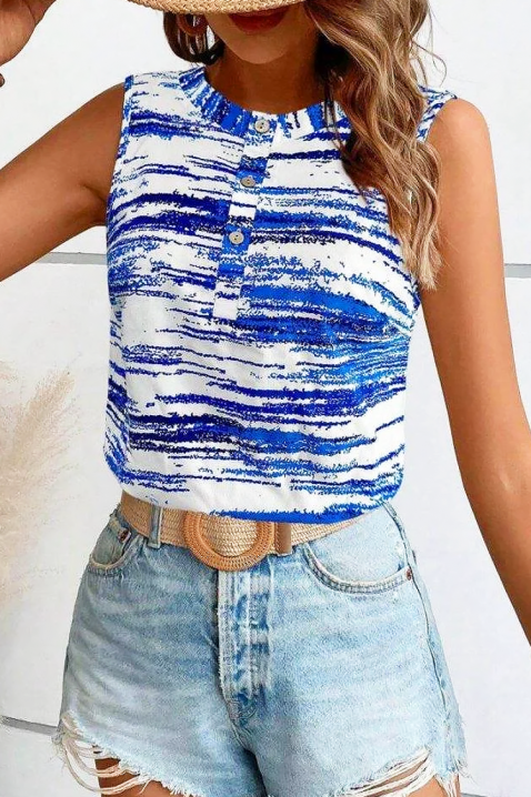 Top CONDILA BLUE, Kolor : chabrowy, IVET.PL - Modna odzież