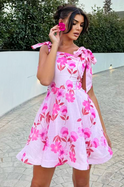 Sukienka GRENDINA PINK, Kolor : różowy, IVET.PL - Modna odzież