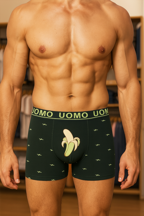 Bokserki VENZOTO DARK GREEN, Kolor : ciemnozielony, IVET.PL - Modna odzież