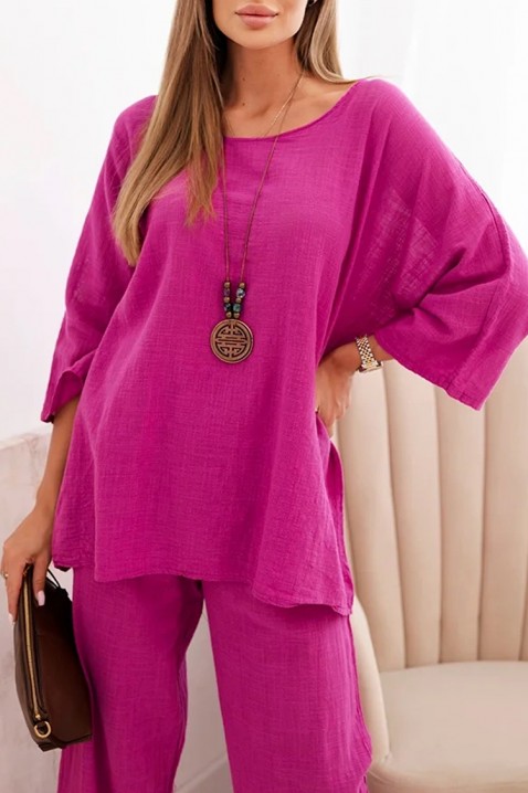 Komplet SERTILMA FUCHSIA, Kolor : fuksja, IVET.PL - Modna odzież