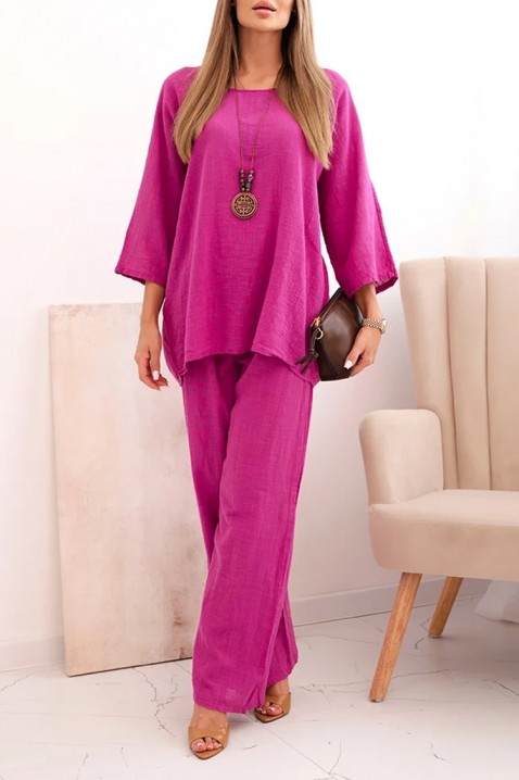 Komplet SERTILMA FUCHSIA, Kolor : fuksja, IVET.PL - Modna odzież