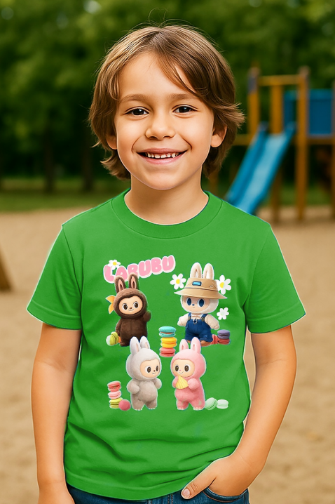 Koszulka LABUBU TOYTOP GREEN, Kolor : zielony, IVET.PL - Modna odzież