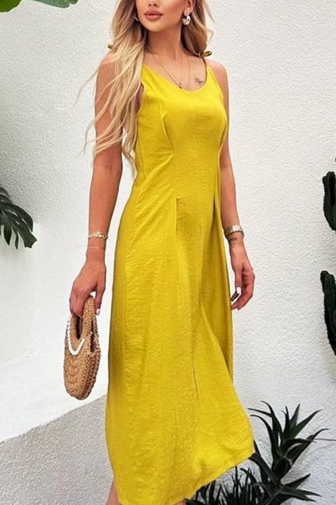 Sukienka MERMIDANA YELLOW, Kolor : żółty, IVET.PL - Modna odzież