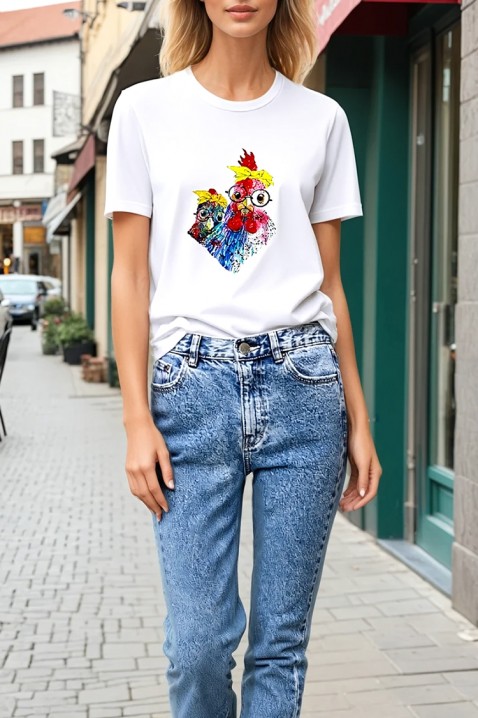 T-shirt RALETINA, Kolor : wielokolorowy, IVET.PL - Modna odzież