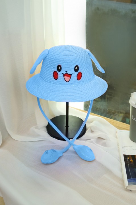 Czapka PICABOO BLUE, Kolor : chabrowy, IVET.PL - Modna odzież