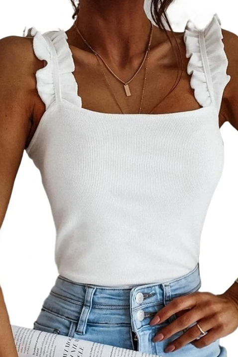 Top BRANILA WHITE, Kolor : biały, IVET.PL - Modna odzież
