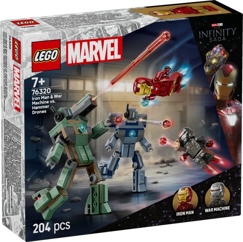 76320 | Iron Man i War Machine kontra drony HammeraIVET.PL - Modna odzież