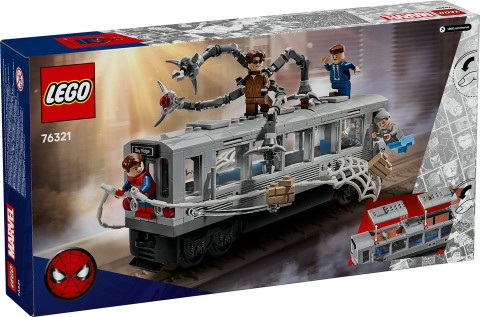 76321 | Spider-Man kontra Doc Ock — scena w metrzeIVET.PL - Modna odzież
