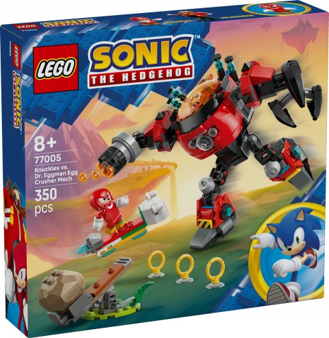 77005 | Knuckles kontra Dr. Eggman w mechu Egg CrusherIVET.PL - Modna odzież