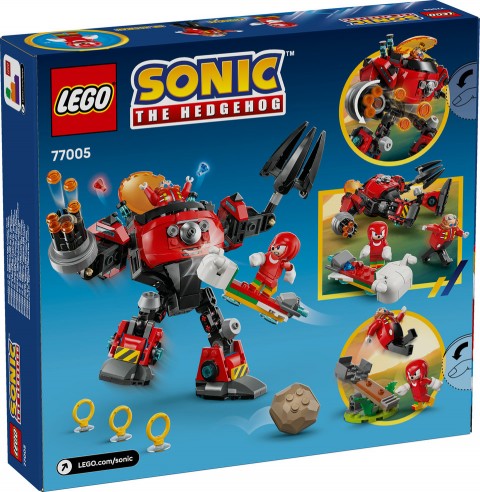 77005 | Knuckles kontra Dr. Eggman w mechu Egg CrusherIVET.PL - Modna odzież