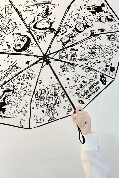 Parasol RAINBUBU, Kolor : przezroczysty, IVET.PL - Modna odzież
