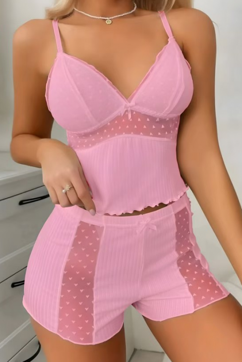 Piżama FIOMEHA PINK, Kolor : różowy, IVET.PL - Modna odzież