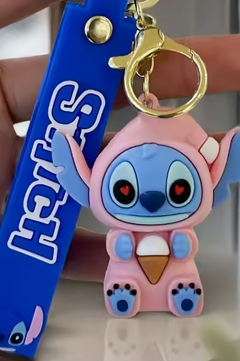 Akcesorium do torebki STITCH LOVE, Kolor : różowy, IVET.PL - Modna odzież