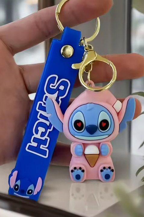 Akcesorium do torebki STITCH LOVE, Kolor : różowy, IVET.PL - Modna odzież