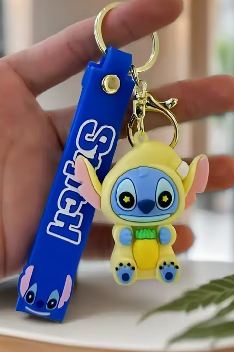 Akcesorium do torebki STITCH PINEAPPLE, Kolor : żółty, IVET.PL - Modna odzież