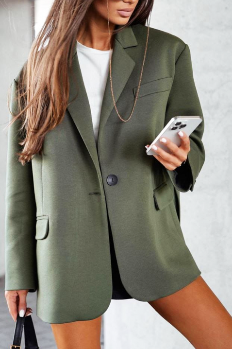 Marynarka FLONICIA KHAKI, Kolor : khaki, IVET.PL - Modna odzież