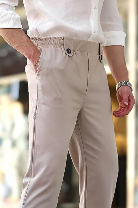 Spodnie NEJEZO BEIGE, Kolor :  beżowy, IVET.PL - Modna odzież