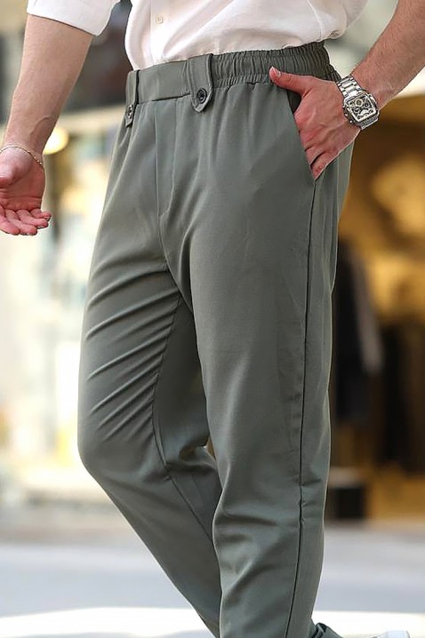 Spodnie NEJEZO KHAKI, Kolor : khaki, IVET.PL - Modna odzież