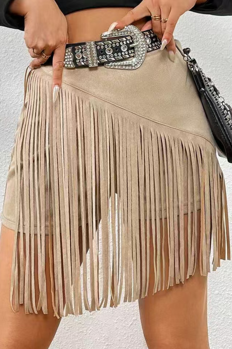 Spódnico - spodnie KRENOLDA BEIGE, Kolor :  beżowy, IVET.PL - Modna odzież