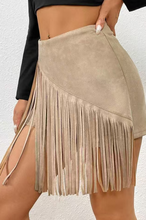 Spódnico - spodnie KRENOLDA BEIGE, Kolor :  beżowy, IVET.PL - Modna odzież