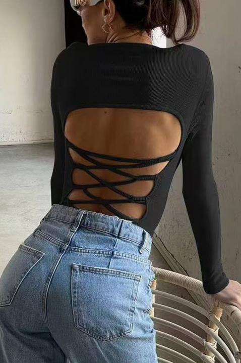 Body - bluzka BROLTERZA BLACK, Kolor : czarny, IVET.PL - Modna odzież