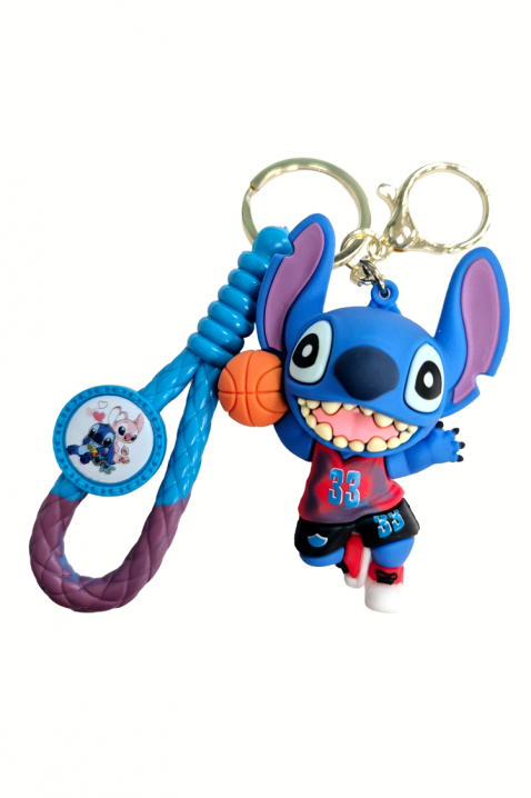 Akcesorium do kluczy, plecaków i toreb STITCH Basketball RED, Kolor : czerwony, IVET.PL - Modna odzież