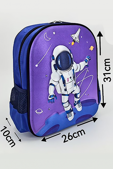Plecak SPACESTAR BLUE, Kolor : chabrowy, IVET.PL - Modna odzież