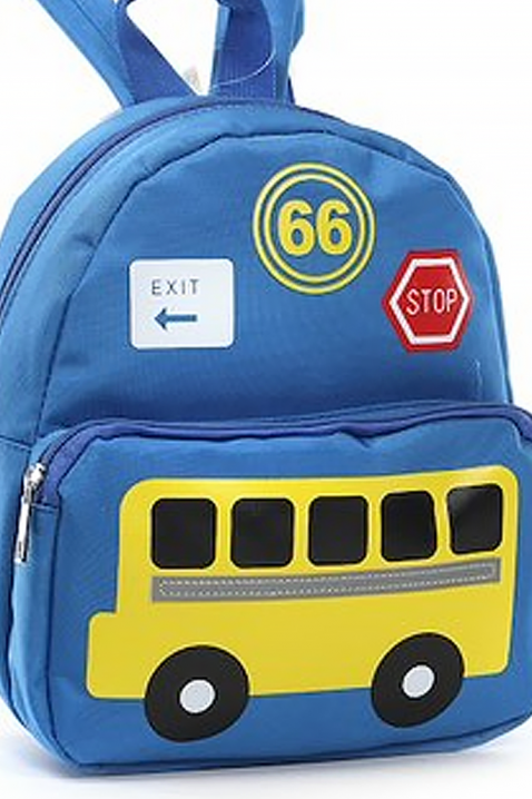 Plecak BUSCHOOL BLUE, Kolor : chabrowy, IVET.PL - Modna odzież