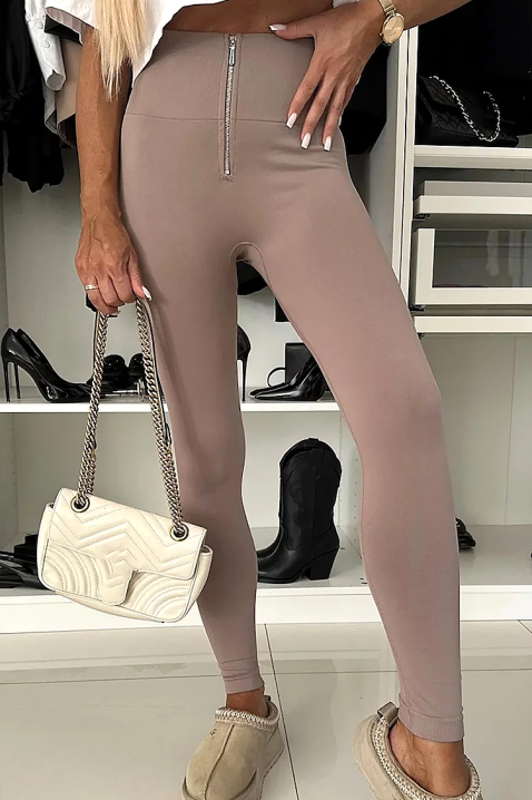 Legginsy ZORFENDA MOCHA, Kolor : mocca, IVET.PL - Modna odzież