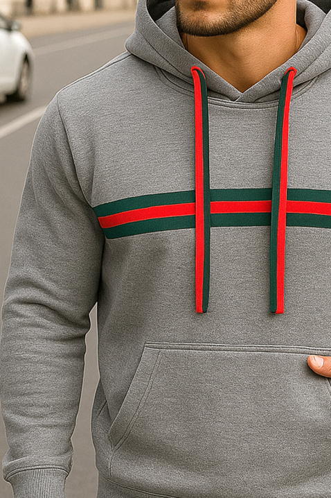 Bluza BOLMON GREY, Kolor : szary, IVET.PL - Modna odzież